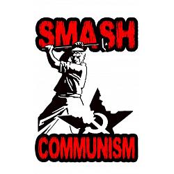 Smash Communism vinyl sticker