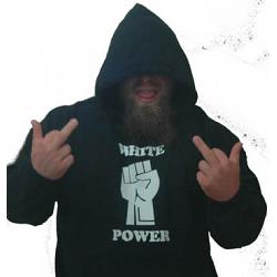 White Power Fist hoodie