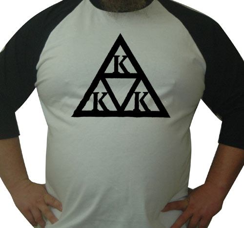 Ku Klux Klan (KKK) Triangle baseball shirt