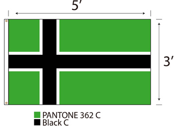 Type O Negative (Vinland) Flag