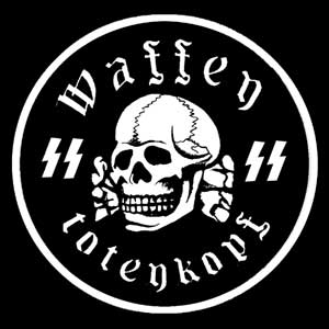 Waffen SS Totenkopf vinyl sticker