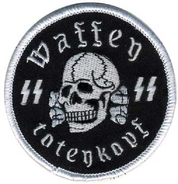 Waffen SS Totenkopf patch