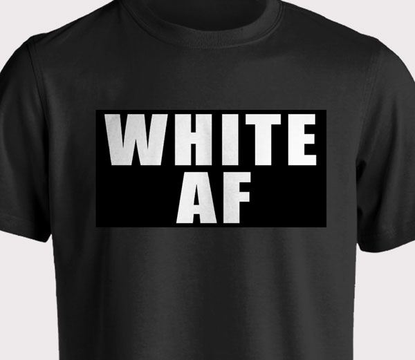 White AF 3-G shirt