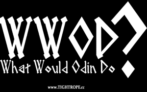 20 What Would Odin Do stickers